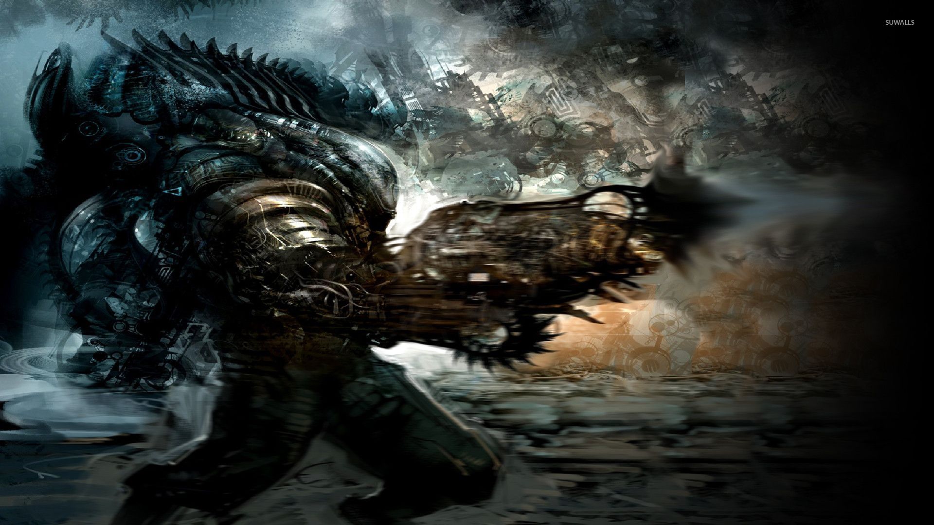 Steampunk Fantasy Art - HD Wallpaper 