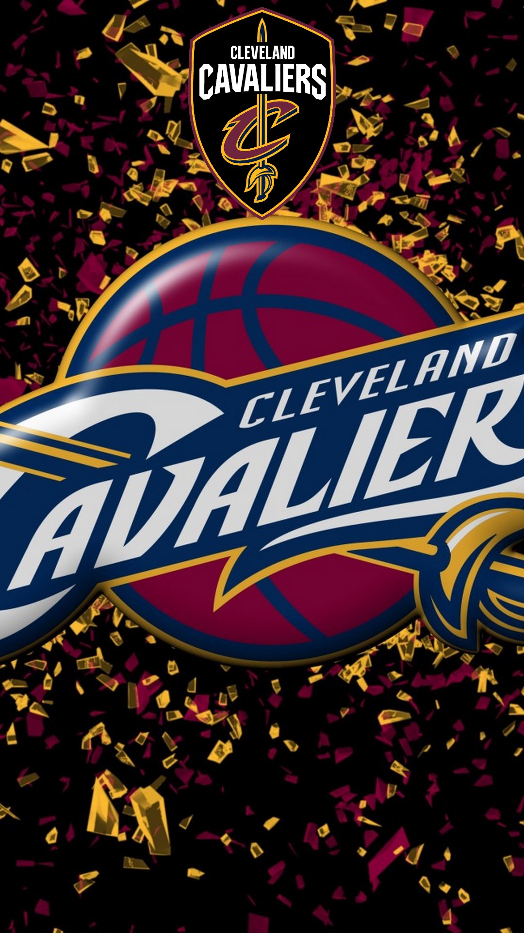 Wallpaper Cleveland Cavaliers Iphone - Logo Cavs - HD Wallpaper 