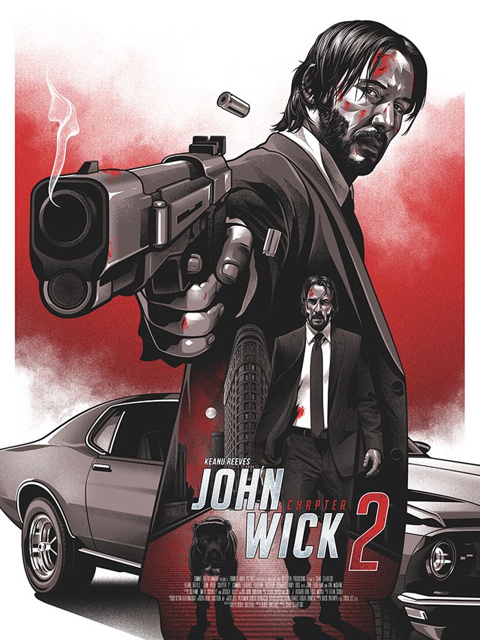 John Wick 2 2017 Movie Poster - HD Wallpaper 