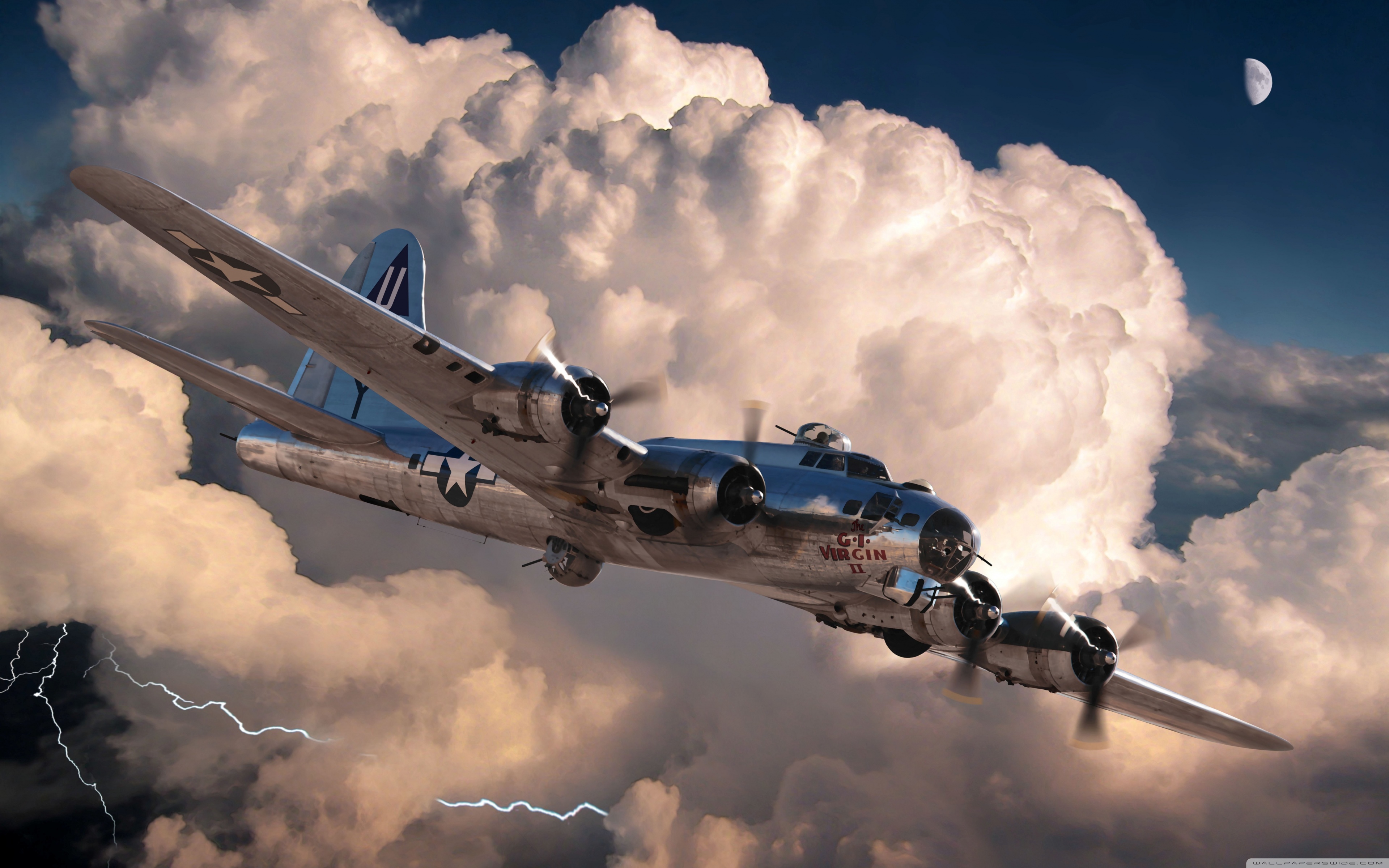 B 17 Flying Fortress - HD Wallpaper 