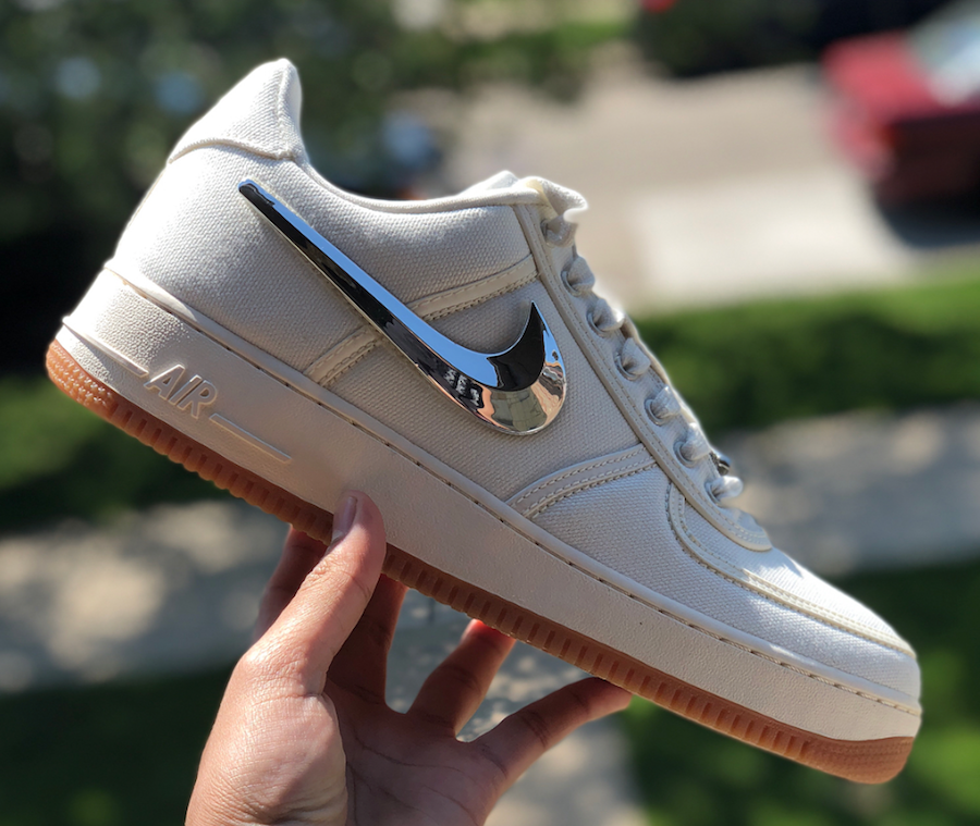 Travis Scott Air Force 1 - HD Wallpaper 