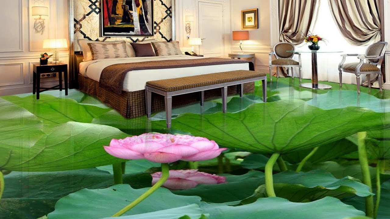 3d Floor Designs For Bedroom - HD Wallpaper 