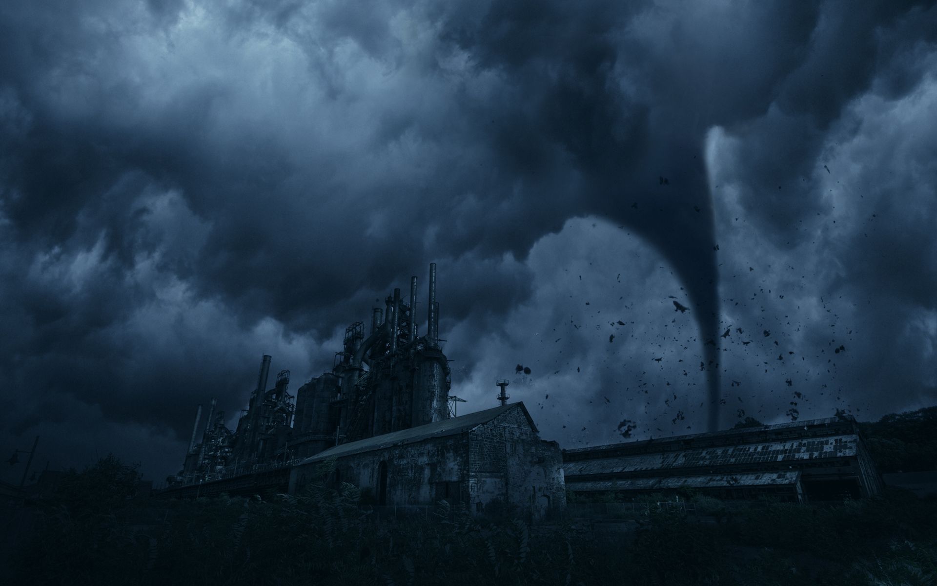 Tornado Fantasy Wallpaper - HD Wallpaper 