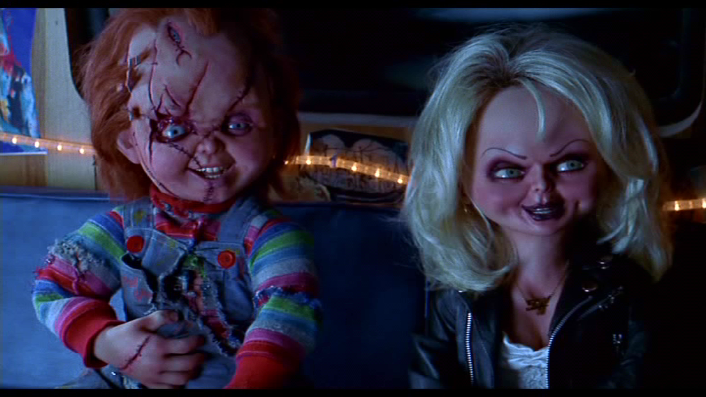 Bride Of Chucky Wallpaper - Bride Of Chucky Chucky And Tiffany - HD Wallpaper 