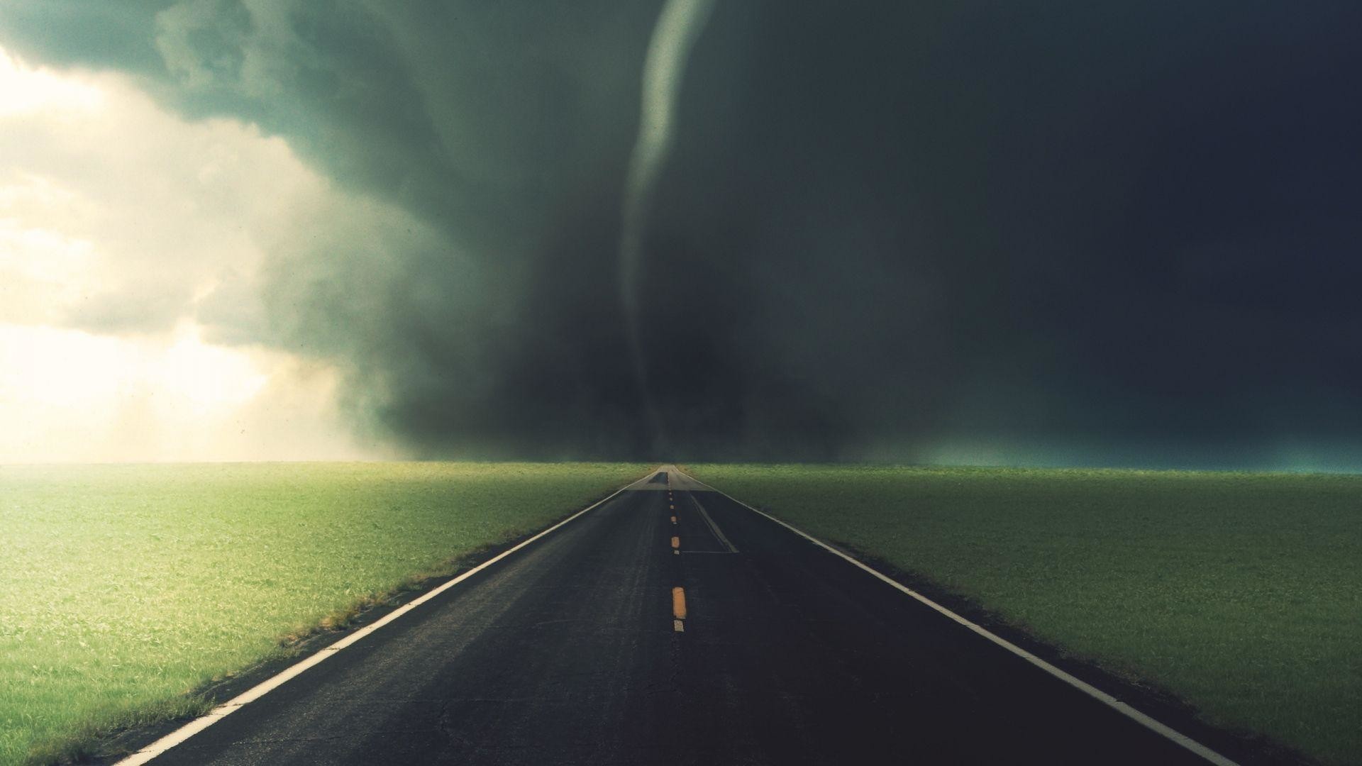 Full Hd 1080p Tornado Wallpapers Hd, Desktop Backgrounds - Camino A La Tormenta - HD Wallpaper 
