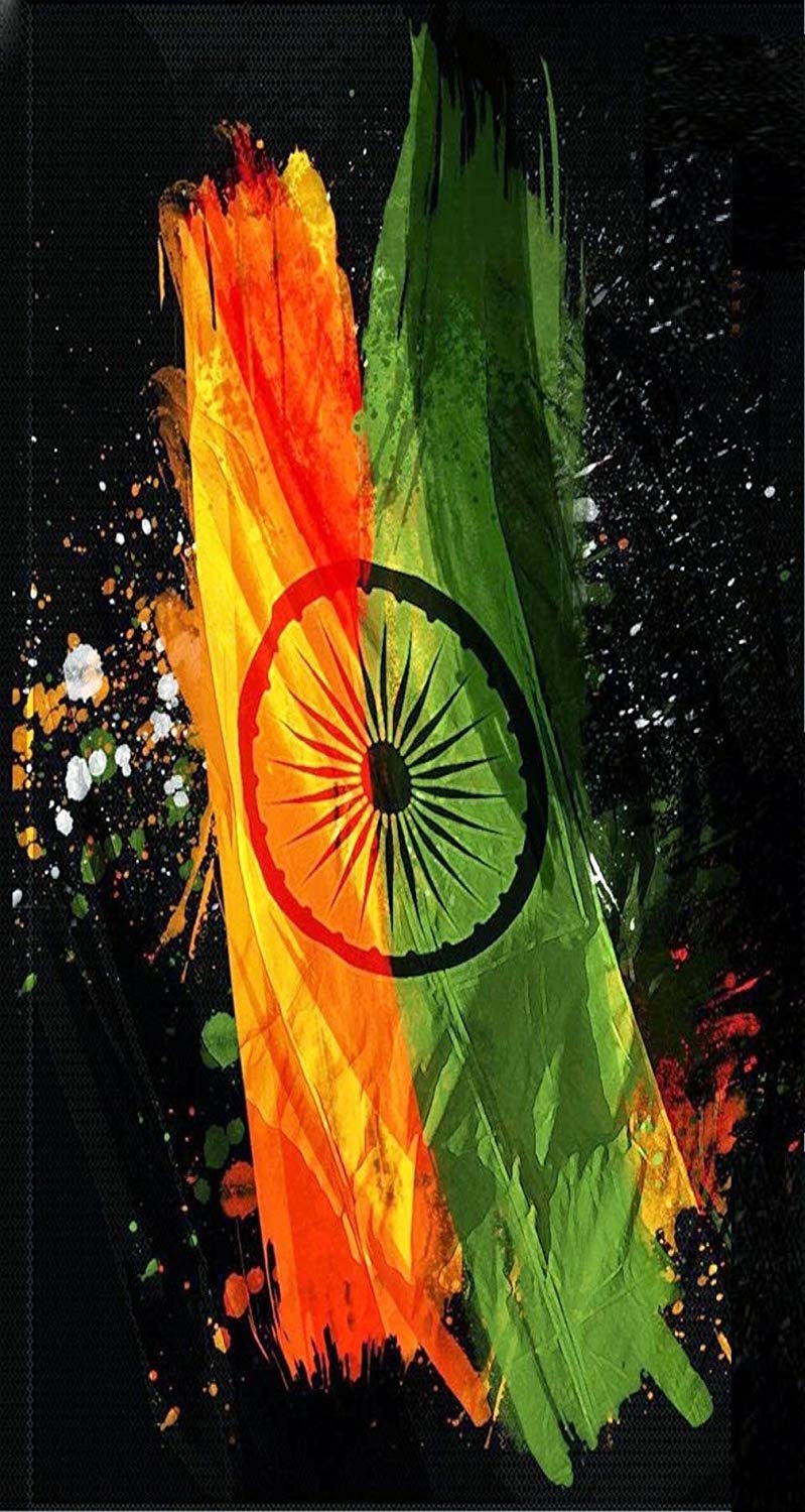 Kgn Customized 3d Indian Flag Wallpaper - Indian Flag Wallpaper For Mobile - HD Wallpaper 