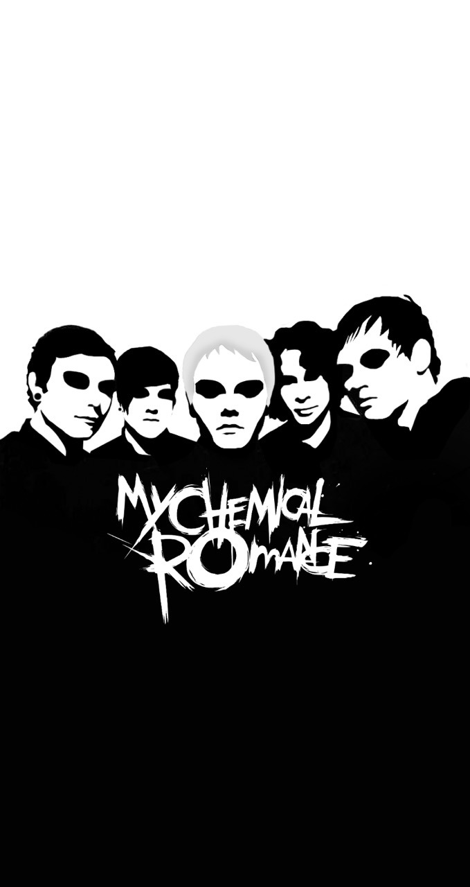My Chemical Romance’s The Black Parade Era B&w Lockscreen, - My Chemical Romance Wallpaper Iphone - HD Wallpaper 