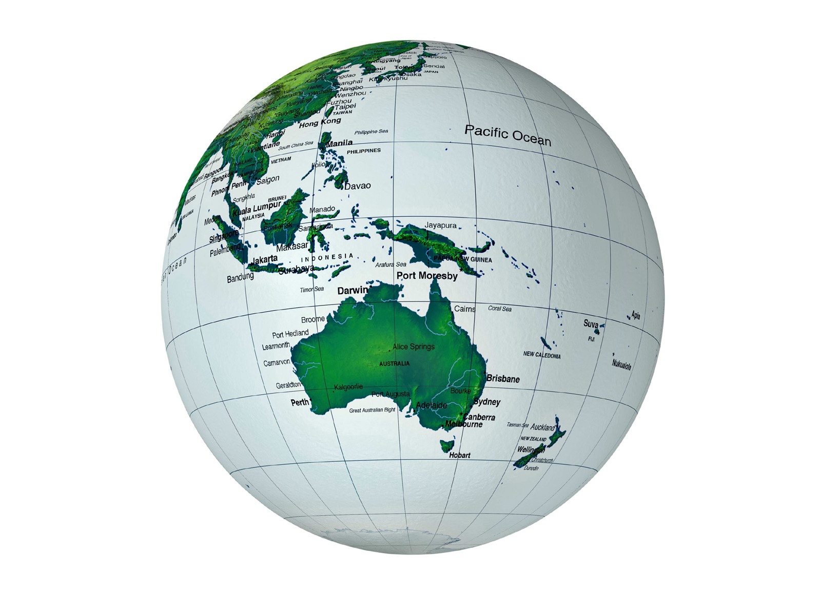 Globe Map - HD Wallpaper 