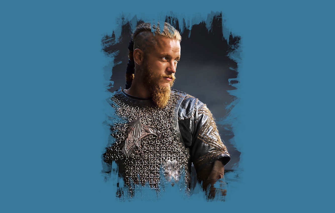 Photo Wallpaper Art, Vikings, The Vikings, Travis Fimmel, - Human - HD Wallpaper 