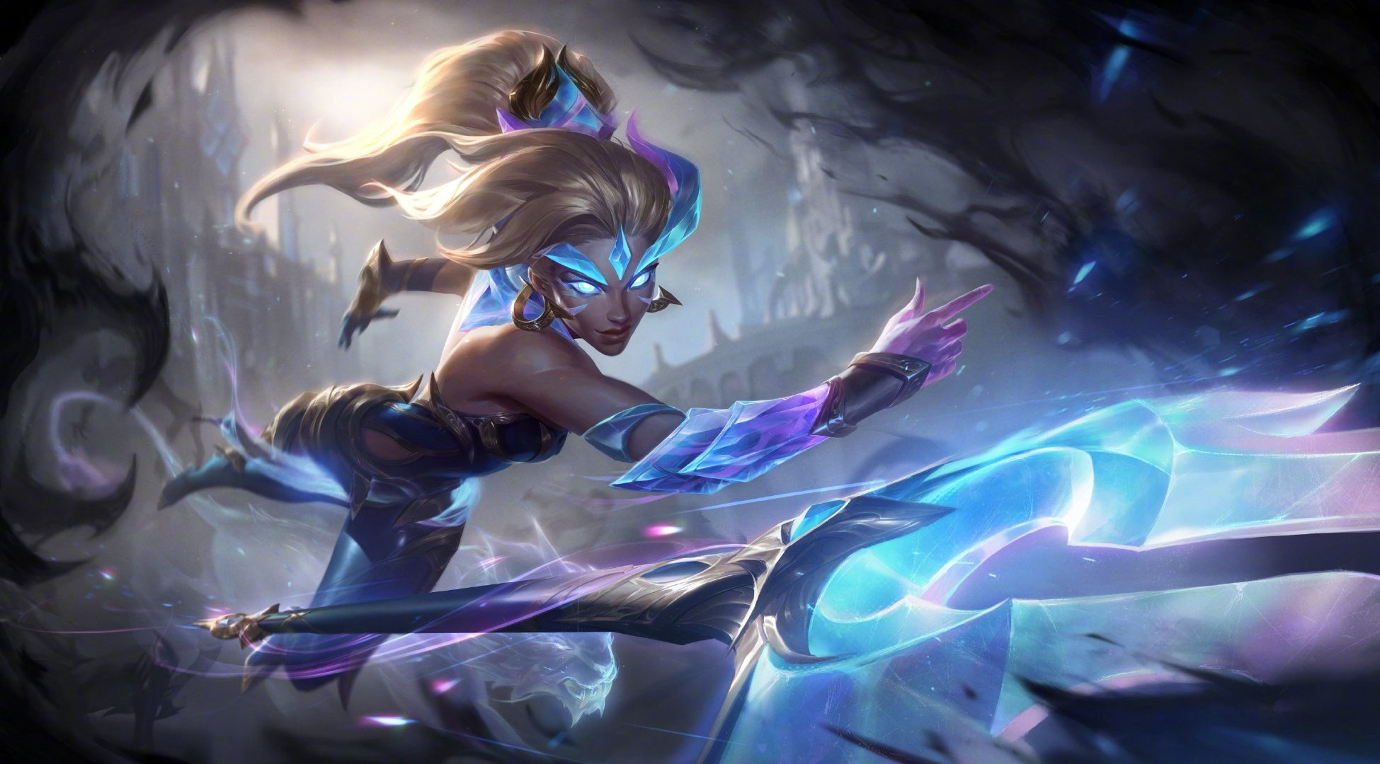 Dawnbringer Nidalee Skin Wallpaper - League Of Legends - HD Wallpaper 