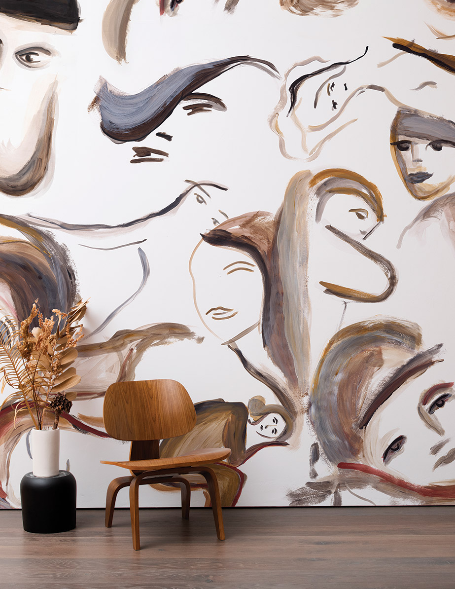 Calico Wallpaper Faye Toogood - HD Wallpaper 