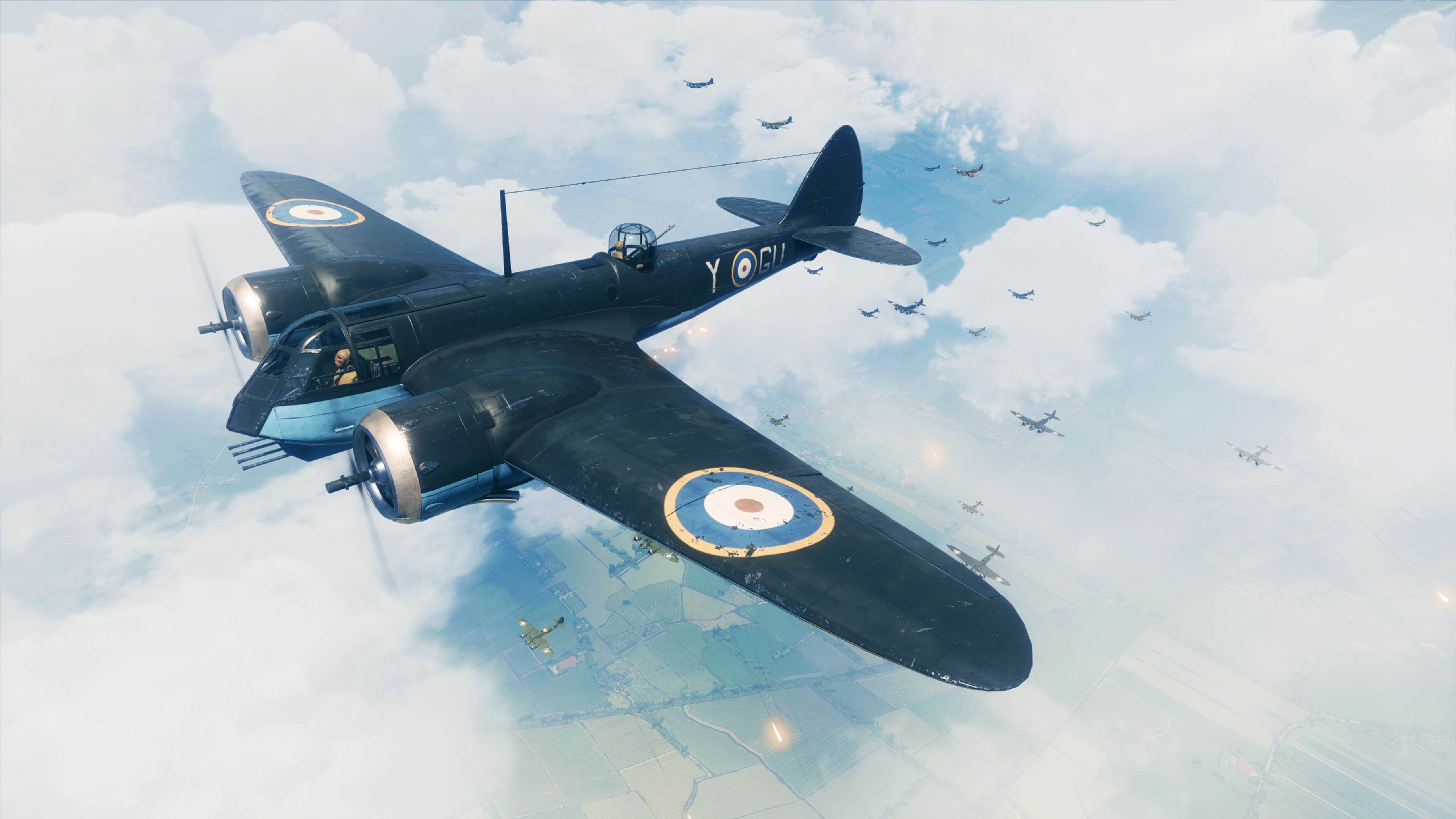 Battlefield V Hd Airplane - HD Wallpaper 