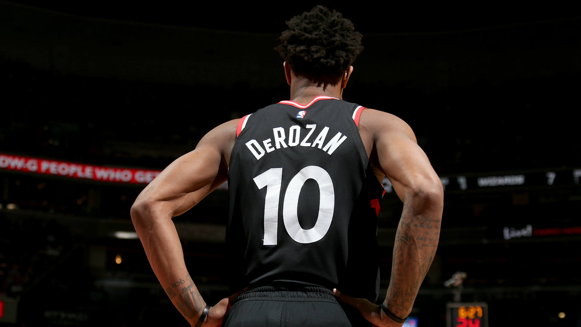 Demar Derozan 071818 Ftr - Demar Derozan Spurs Back - HD Wallpaper 