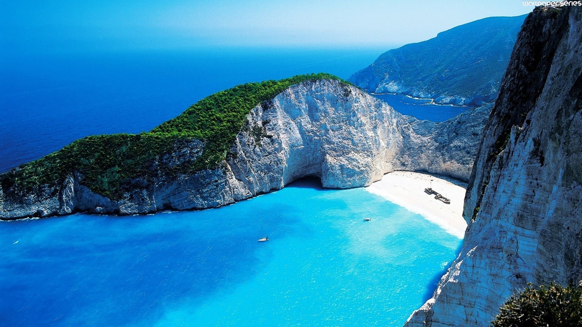 Greece Wallpaper - Greece Backgrounds - HD Wallpaper 