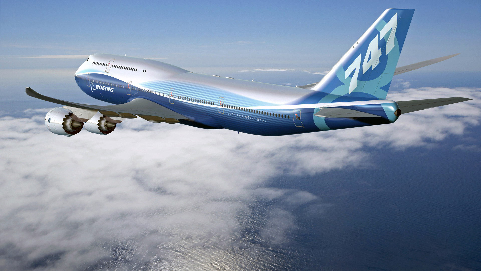 Free Download Airplane & Aircraft Wallpaper Id - Boeing 747 High Resolution  - 1920x1080 Wallpaper 