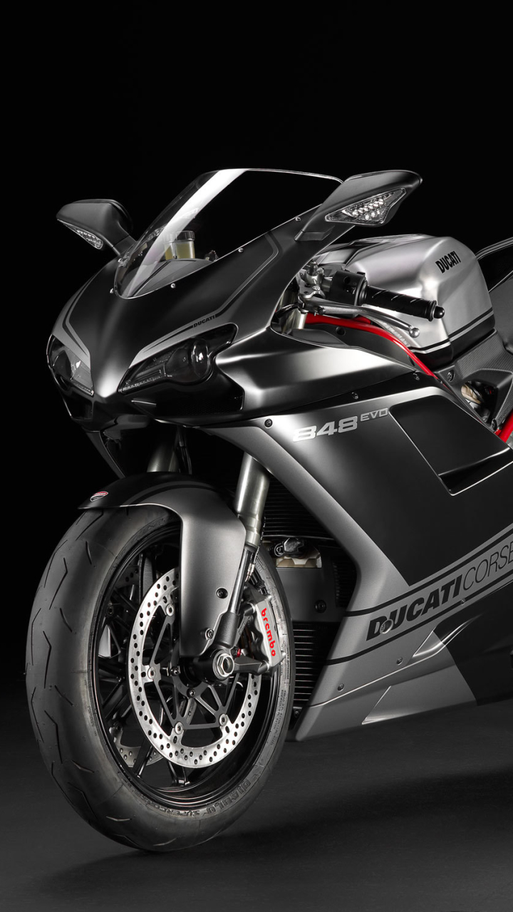 Vehiclesducati Superbike 848 Evo Wallpaper Id - Superbike Wallpaper For Mobile - HD Wallpaper 