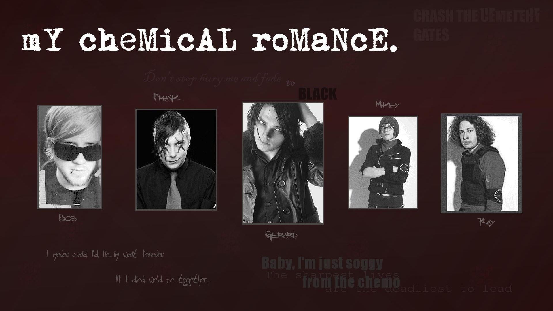 My Chemical Romance Download Free Wallpaper Wp2007569 - Aesthetic My Chemical Romance Desktop - HD Wallpaper 