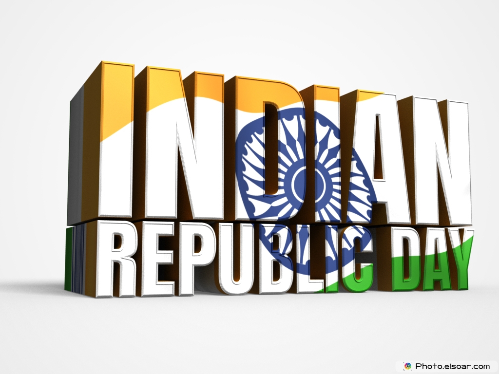Republic Day Of India 3d Image - Graphic Design - HD Wallpaper 