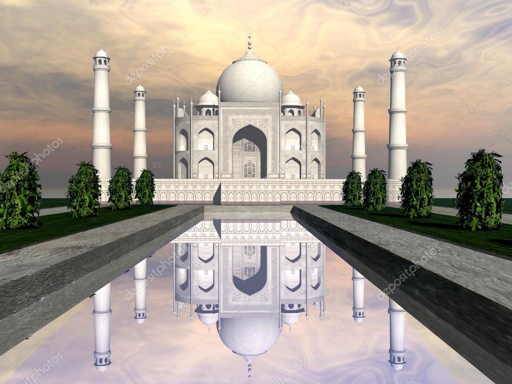 Taj Mahal - HD Wallpaper 
