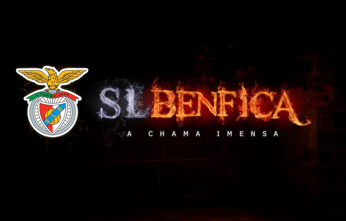 Photo Wallpaper Wallpaper, Sport, Logo, Football, Sl - Sl Benfica - HD Wallpaper 