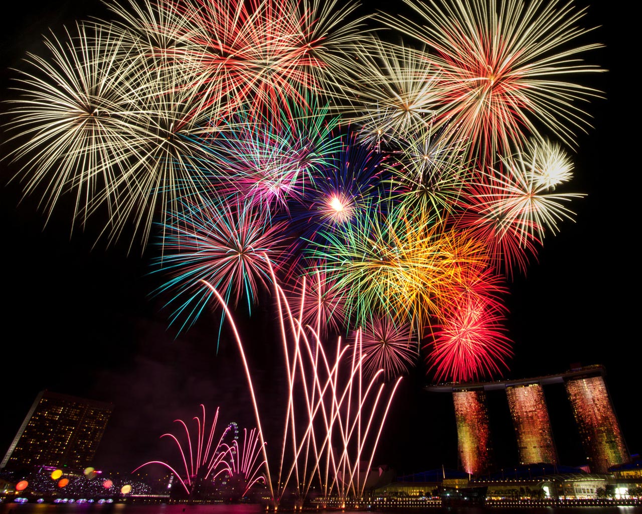 4th Of July Fireworks Hd - HD Wallpaper 