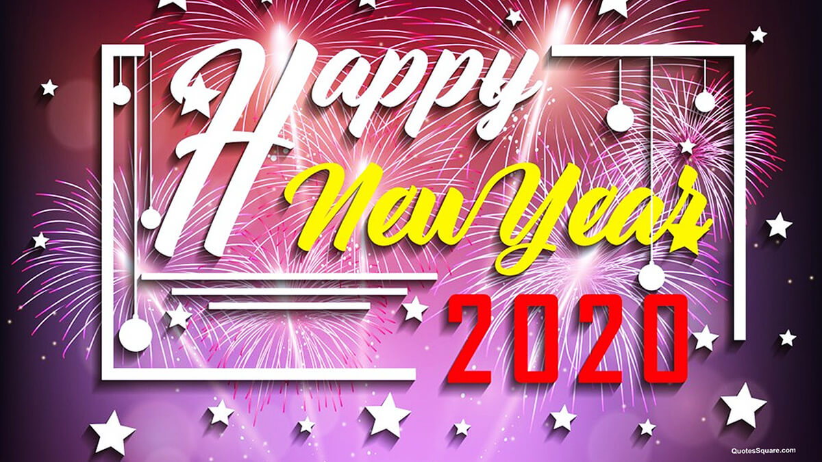 New Year Celebration Hd Free Image - Happy New Year Hd - HD Wallpaper 