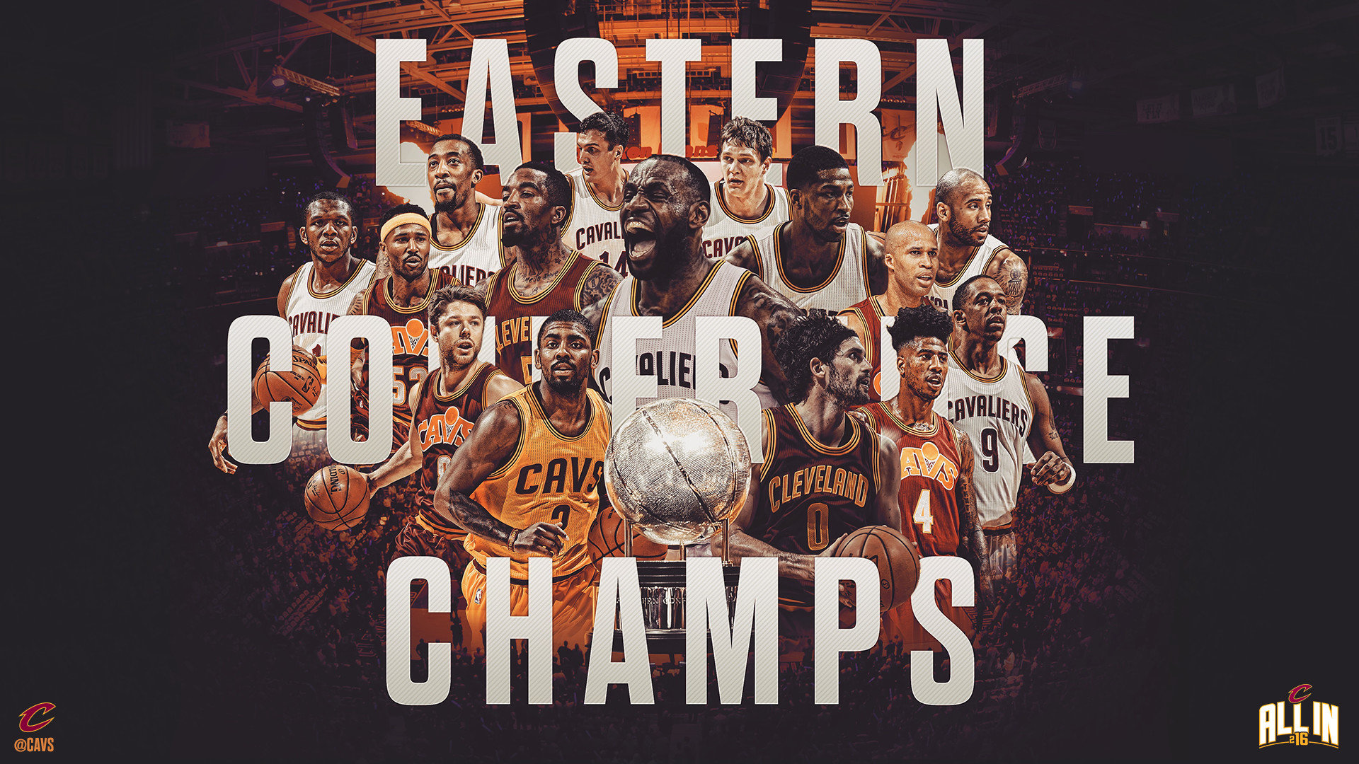 Free Download Cleveland Cavaliers Wallpaper Id - Cleveland Cavaliers 2017 Eastern Conference Champions - HD Wallpaper 