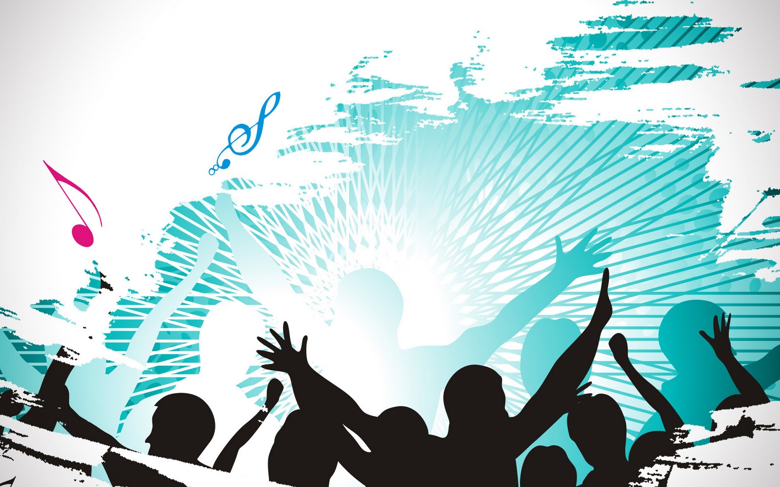 Vector Celebration Backgrounds For Powerpoint - Music Design Background -  1600x1000 Wallpaper 