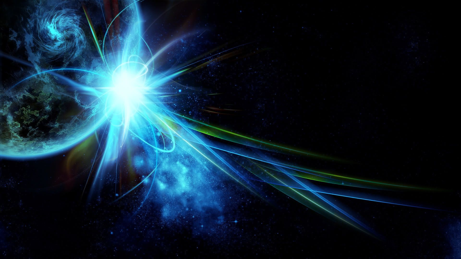 Quantum Background - HD Wallpaper 