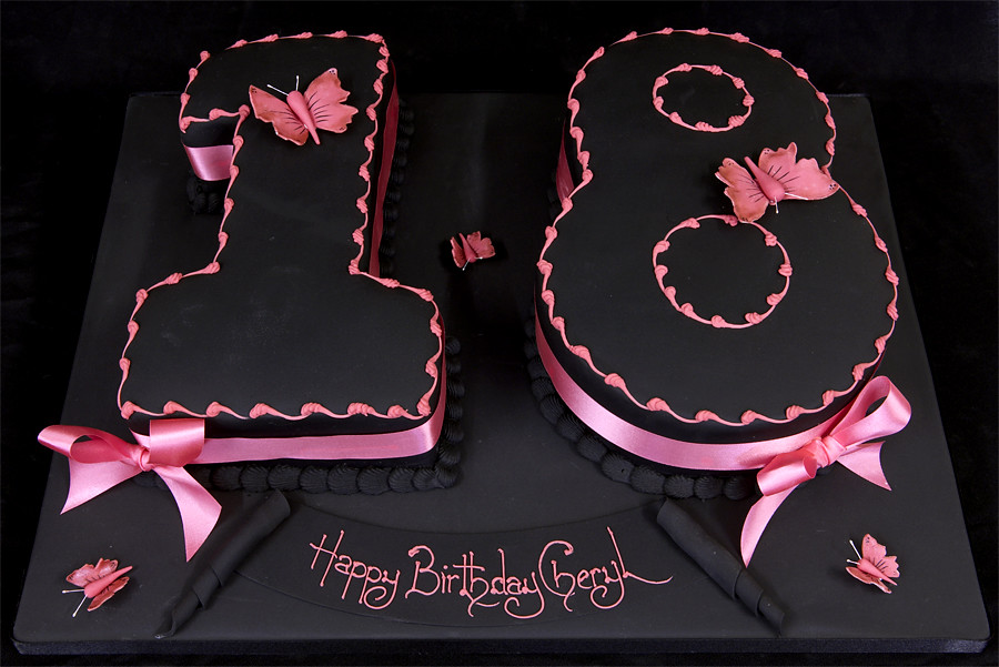 Birthday Cakes For 18 Girls - HD Wallpaper 