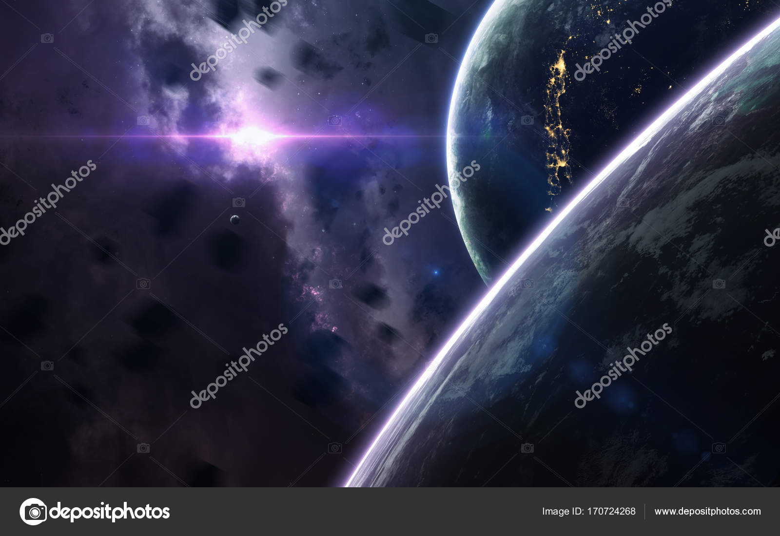 Beautiful Planets - HD Wallpaper 