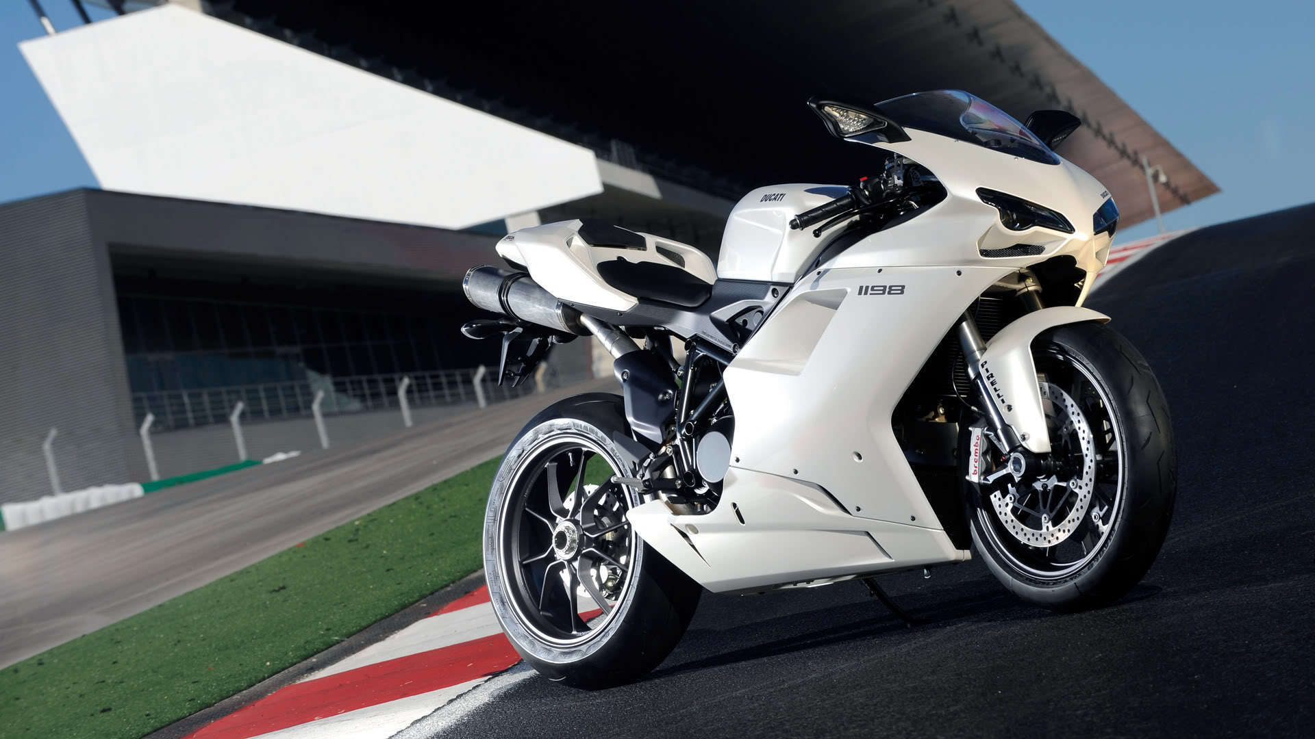 Ducati 1299 Panigale R White - HD Wallpaper 