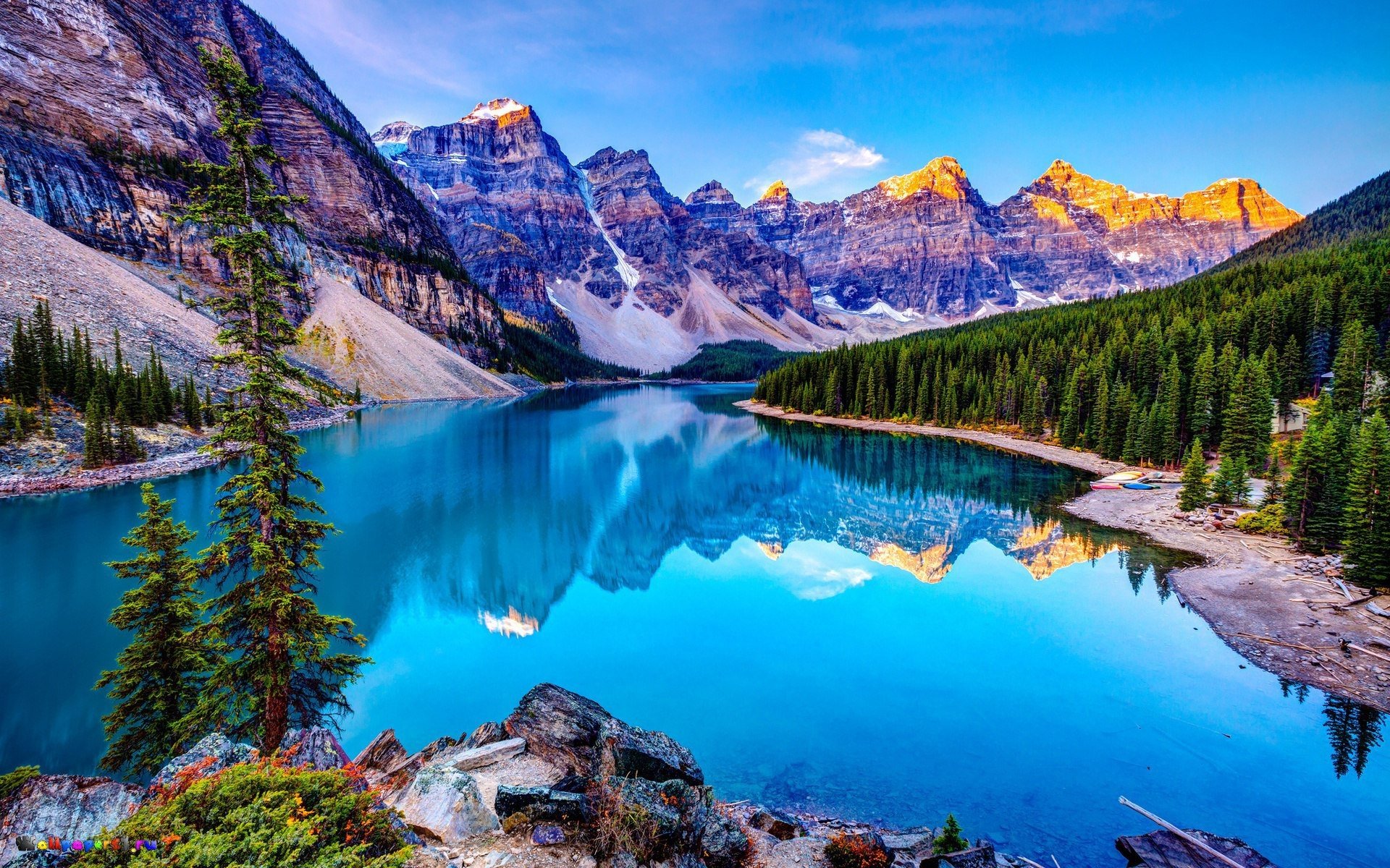 Rocky Mountains - HD Wallpaper 