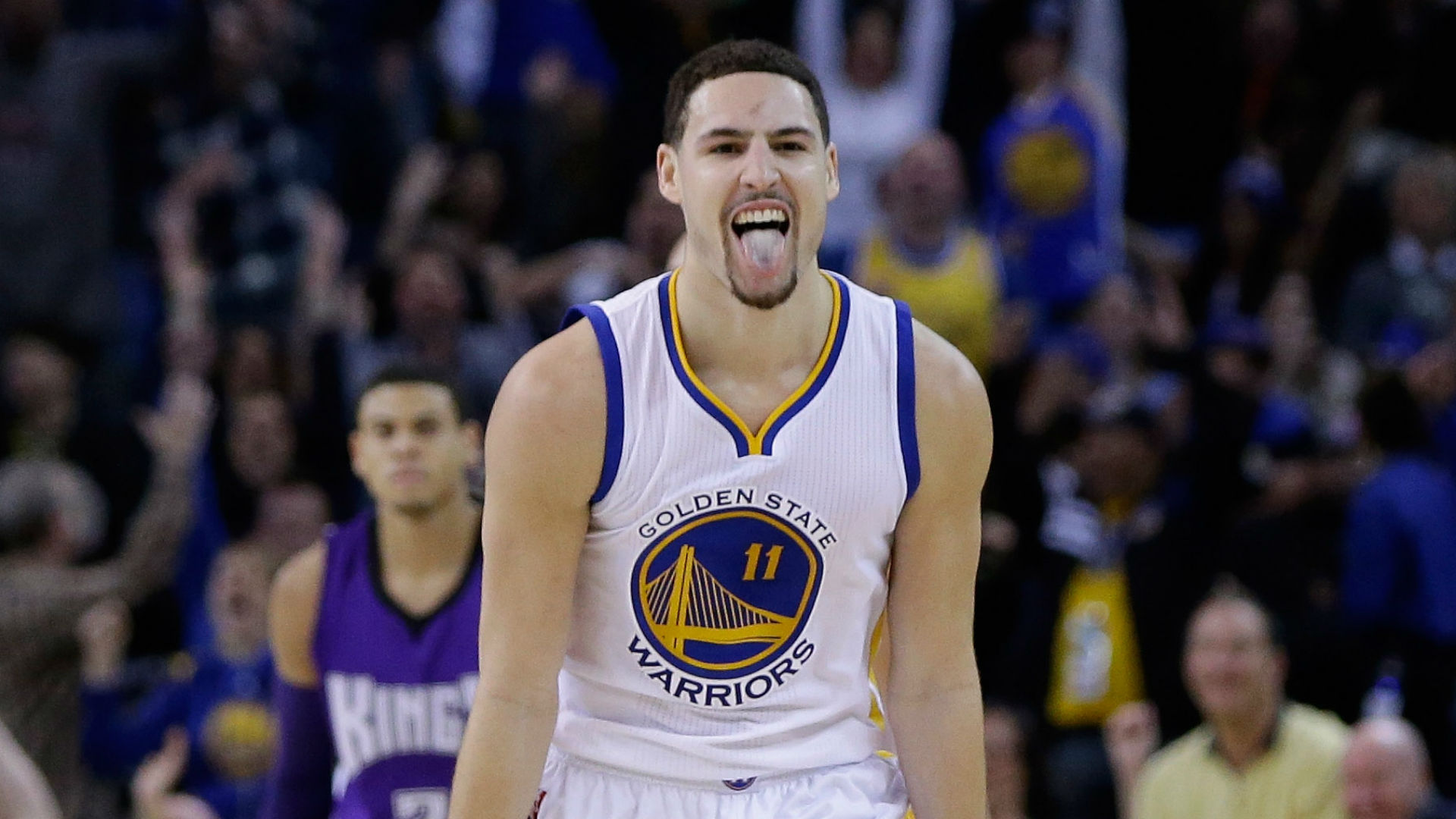 Klay Thompson - Eiza González Klay Thompson - HD Wallpaper 