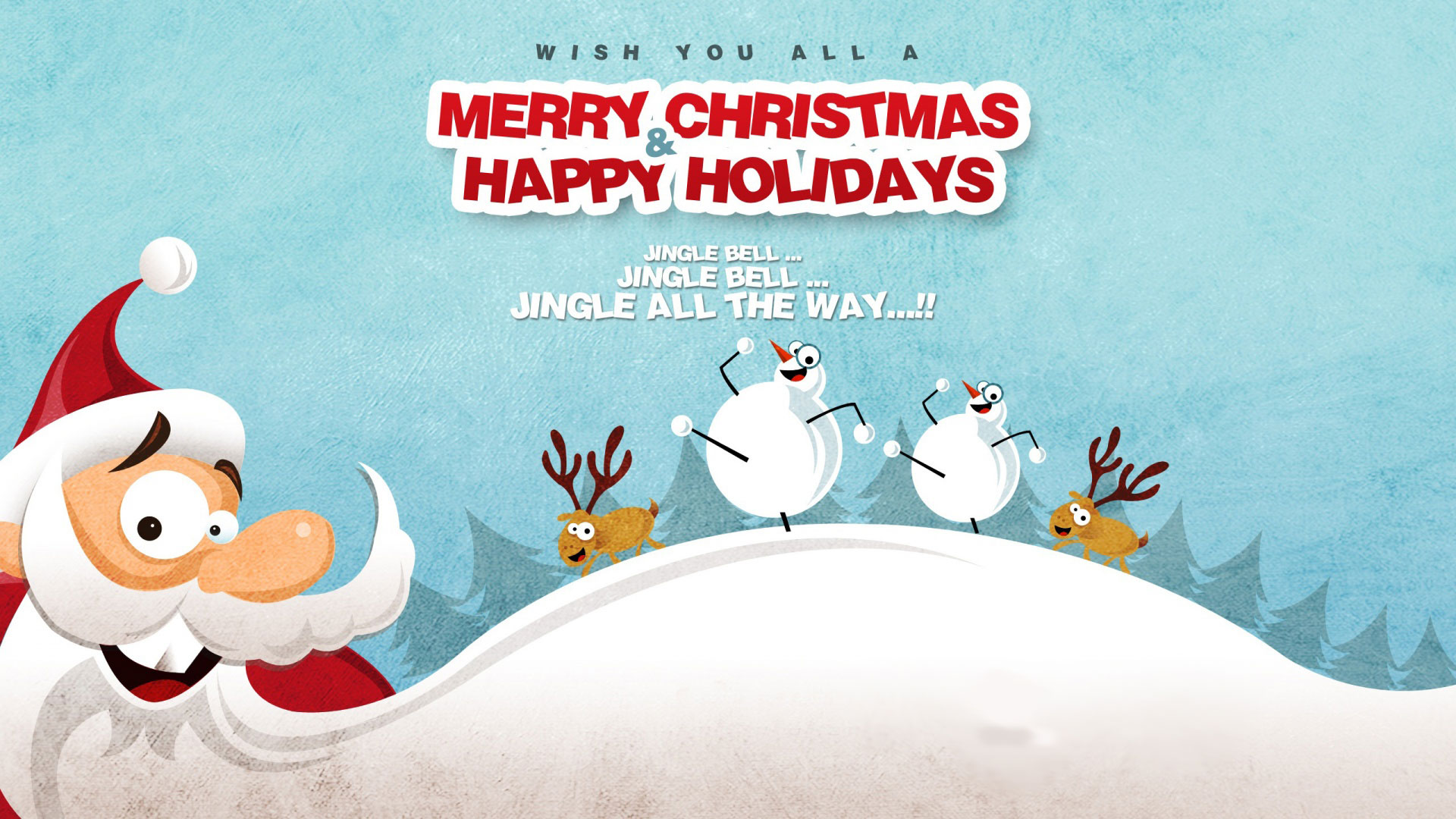 Happy Christmas Wallpapers - HD Wallpaper 