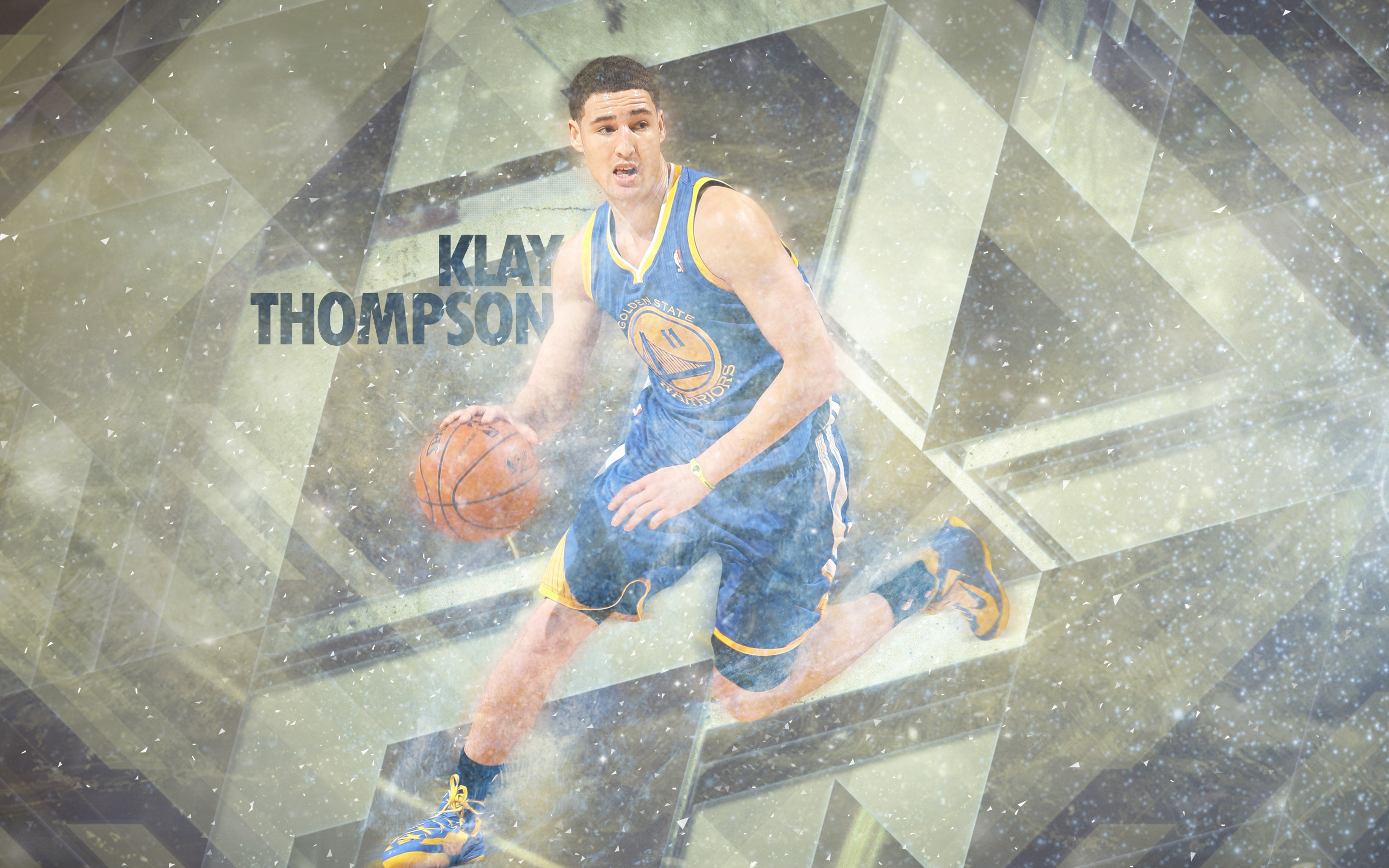 Klay Thompson Warriors 2014 Wallpaper - Klay Thompson - HD Wallpaper 
