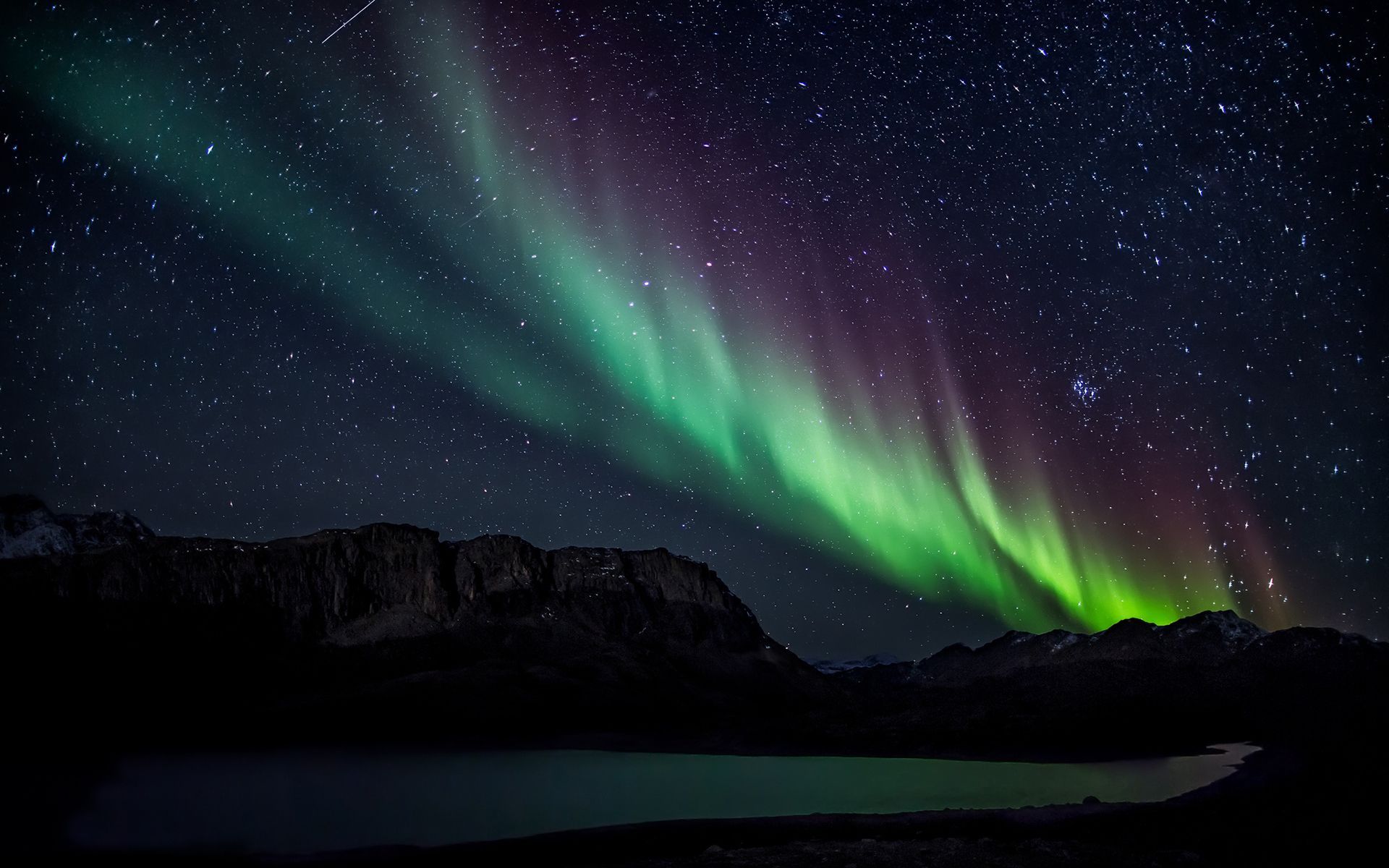 Aurora Boreal Full Hd - HD Wallpaper 