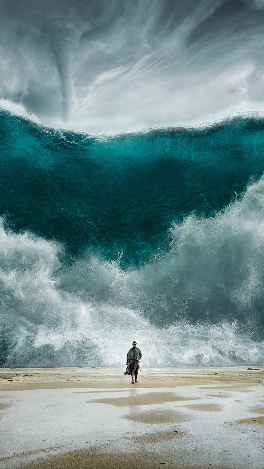 Wave Sea Art Film Illust - Exodus Gods And Kings Water - HD Wallpaper 