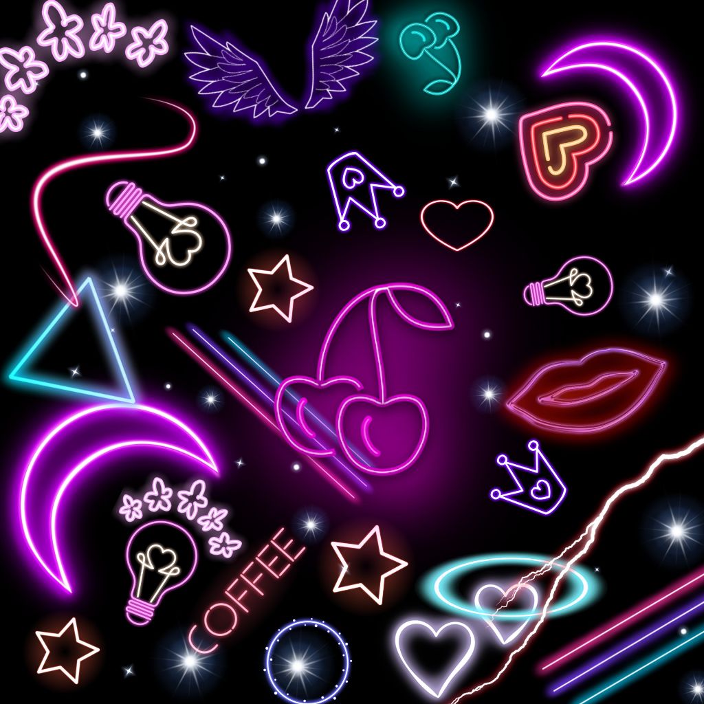 Preto E Neon - HD Wallpaper 