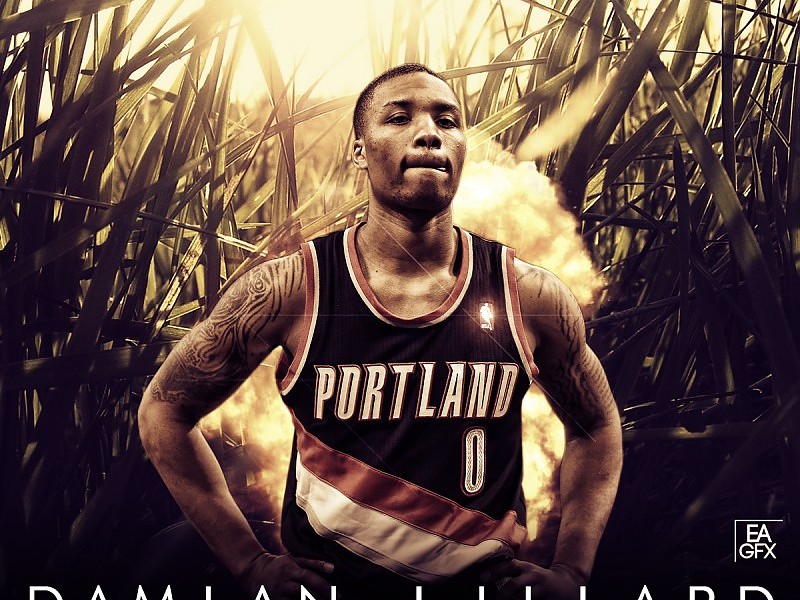 Damian Lillard Hd Wallpapers - Damian Lillard Fondos De Pantalla - HD Wallpaper 