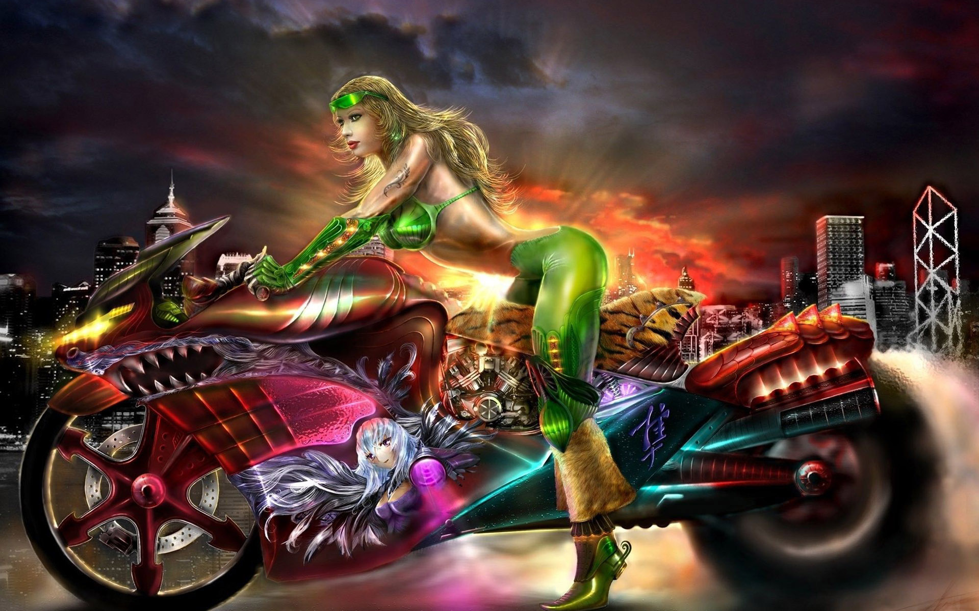 Sci Fi Wallpapers Babes - HD Wallpaper 