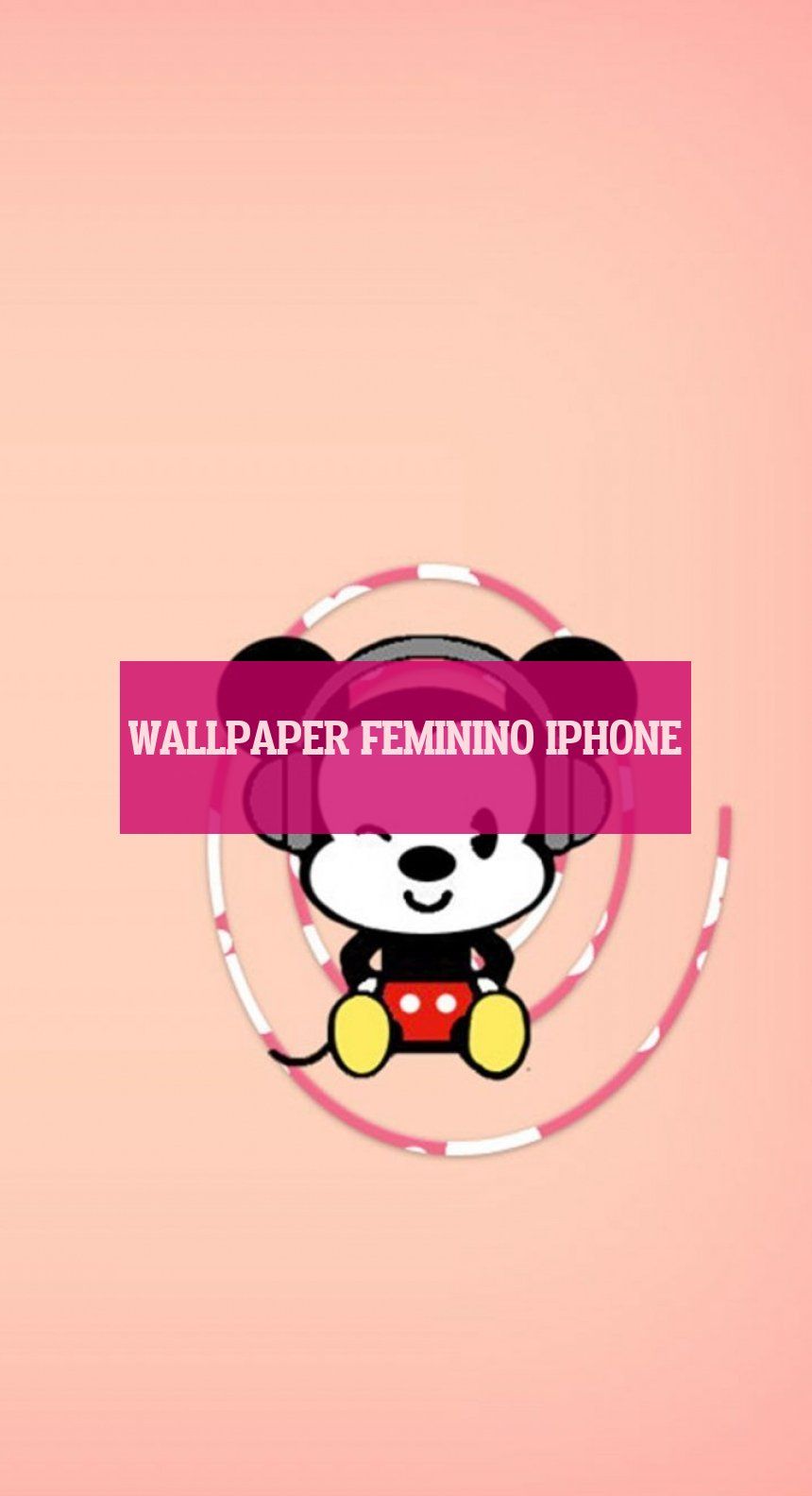 Mickey Mouse Cute Iphone - HD Wallpaper 