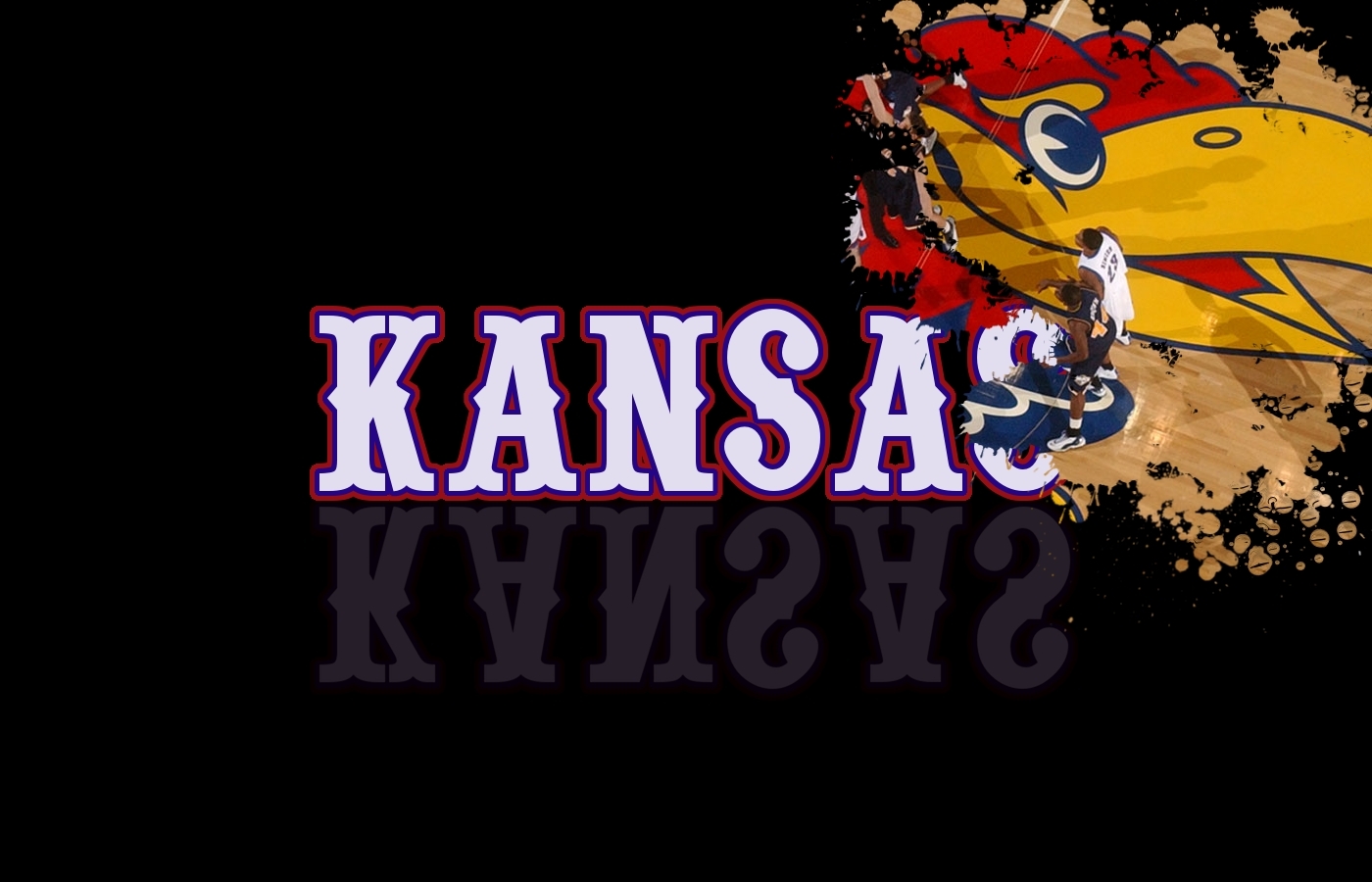 Kansas Ncaa Basketball Wallpaper Hd 2016 In Basketball - Kansas Jayhawks Background - HD Wallpaper 