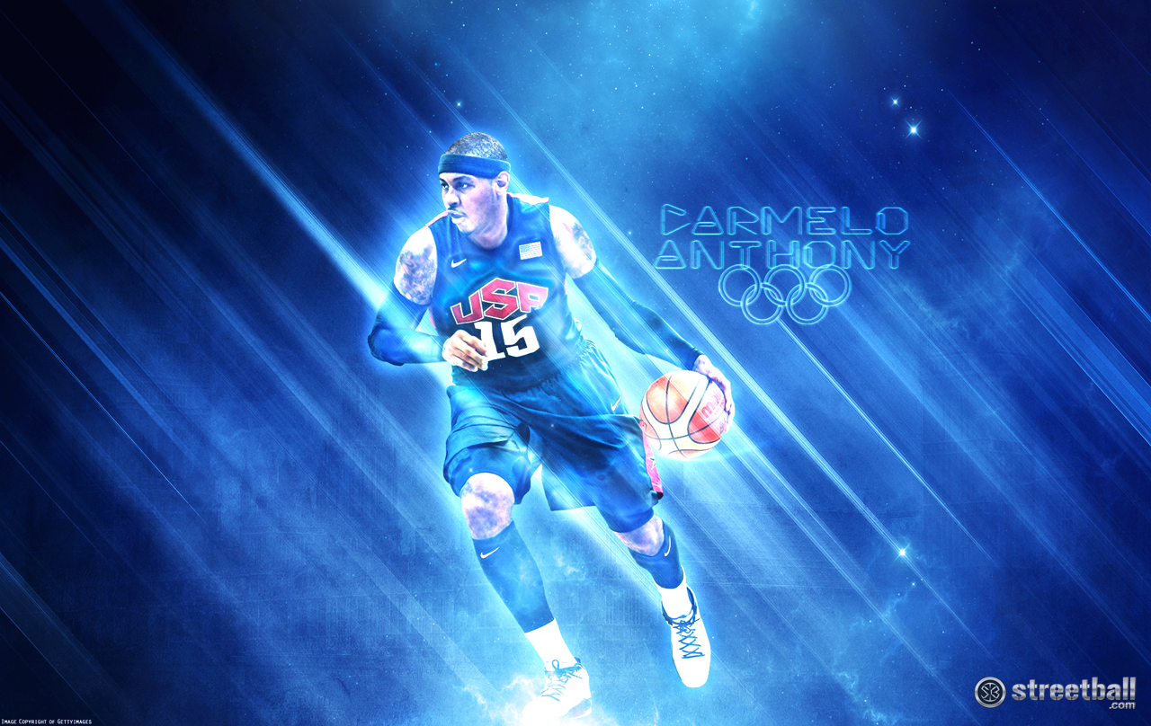 Melo Team Usa Olympics Basketball Wallpaper Hd - Carmelo Anthony - HD Wallpaper 
