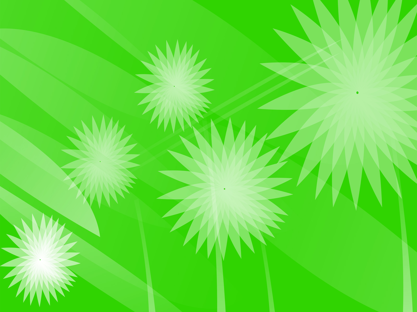 Flowers Ppt Backgrounds Templates - Green Colorful Background Clipart - HD Wallpaper 