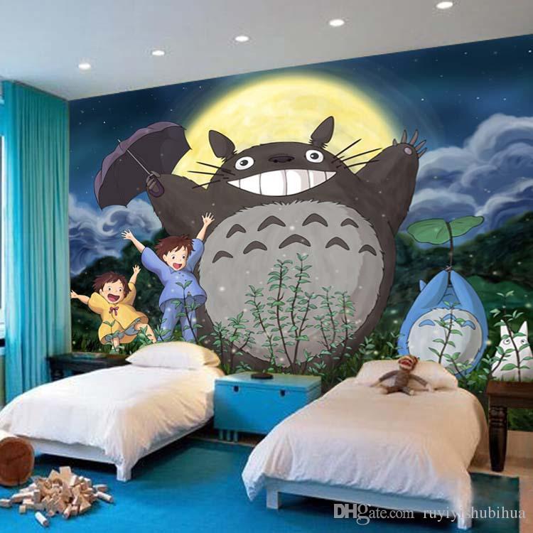 Mi Vecino Totoro Wallpaper 3d Animado Japonés Foto - My Neighbor Totoro Bedroom - HD Wallpaper 