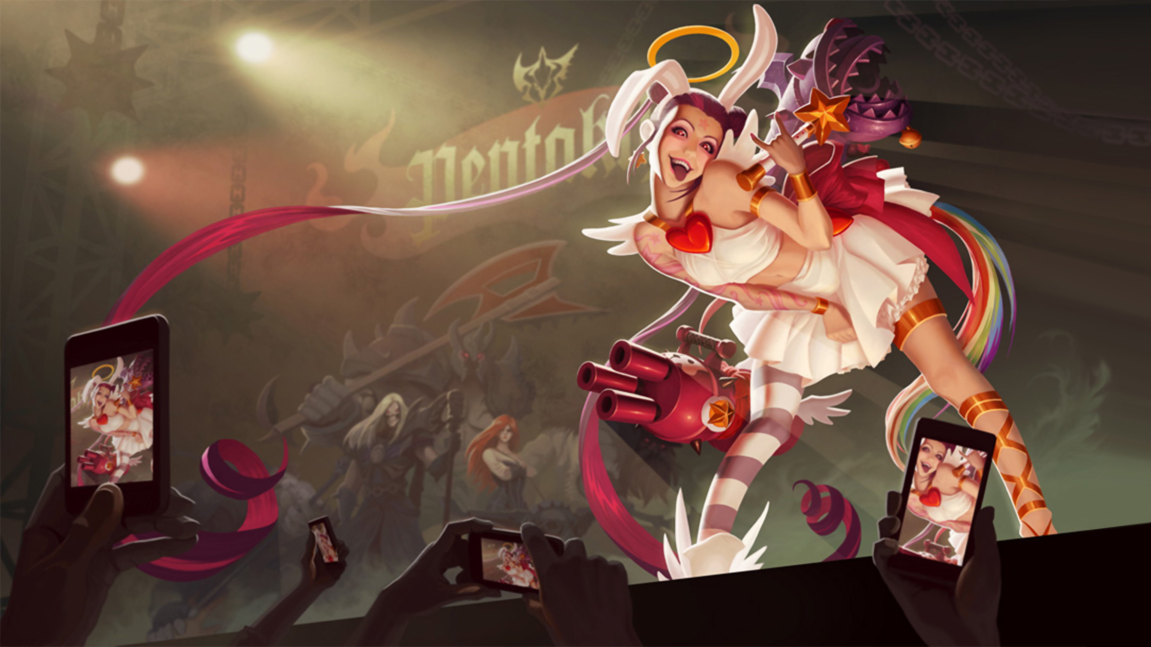 Free Jinx High Quality Background Id - League Of Legends Jinx 4k - HD Wallpaper 