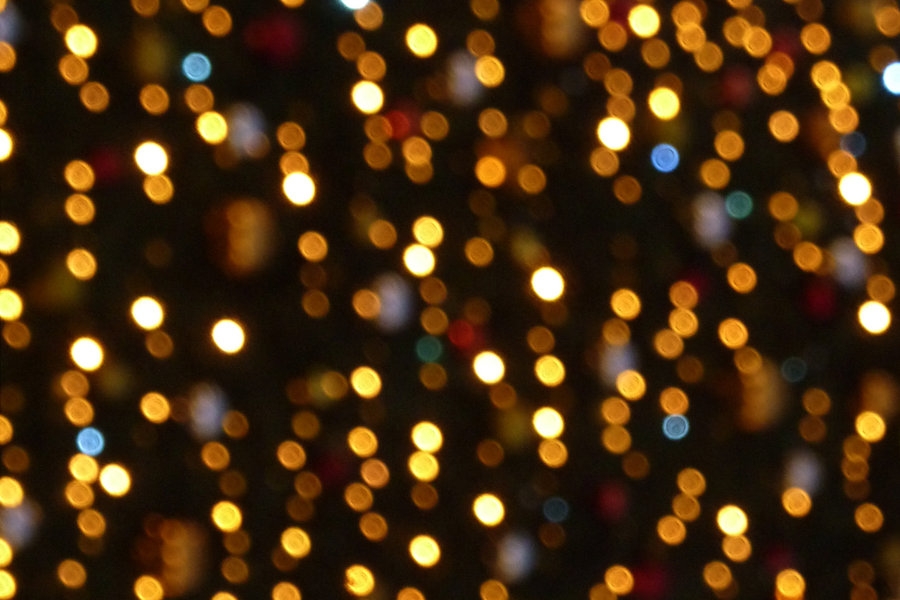 White Christmas Lights Bokeh Wallpaper Christmas Lights - White Christmas Lights - HD Wallpaper 