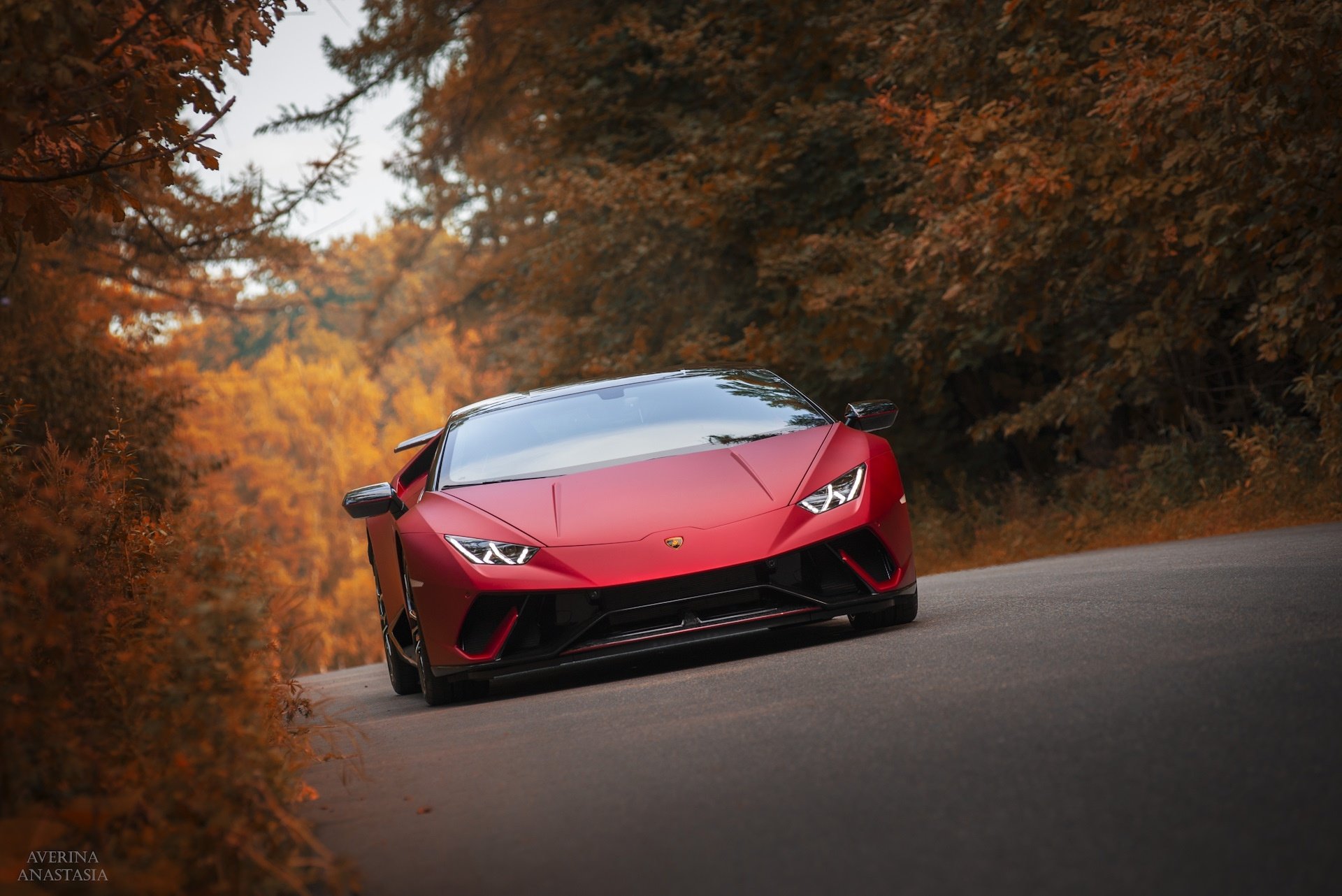 Wallpaper Of Lamborghini Huracan, Red, Sportcar, Supercar - Huracan Обои - HD Wallpaper 