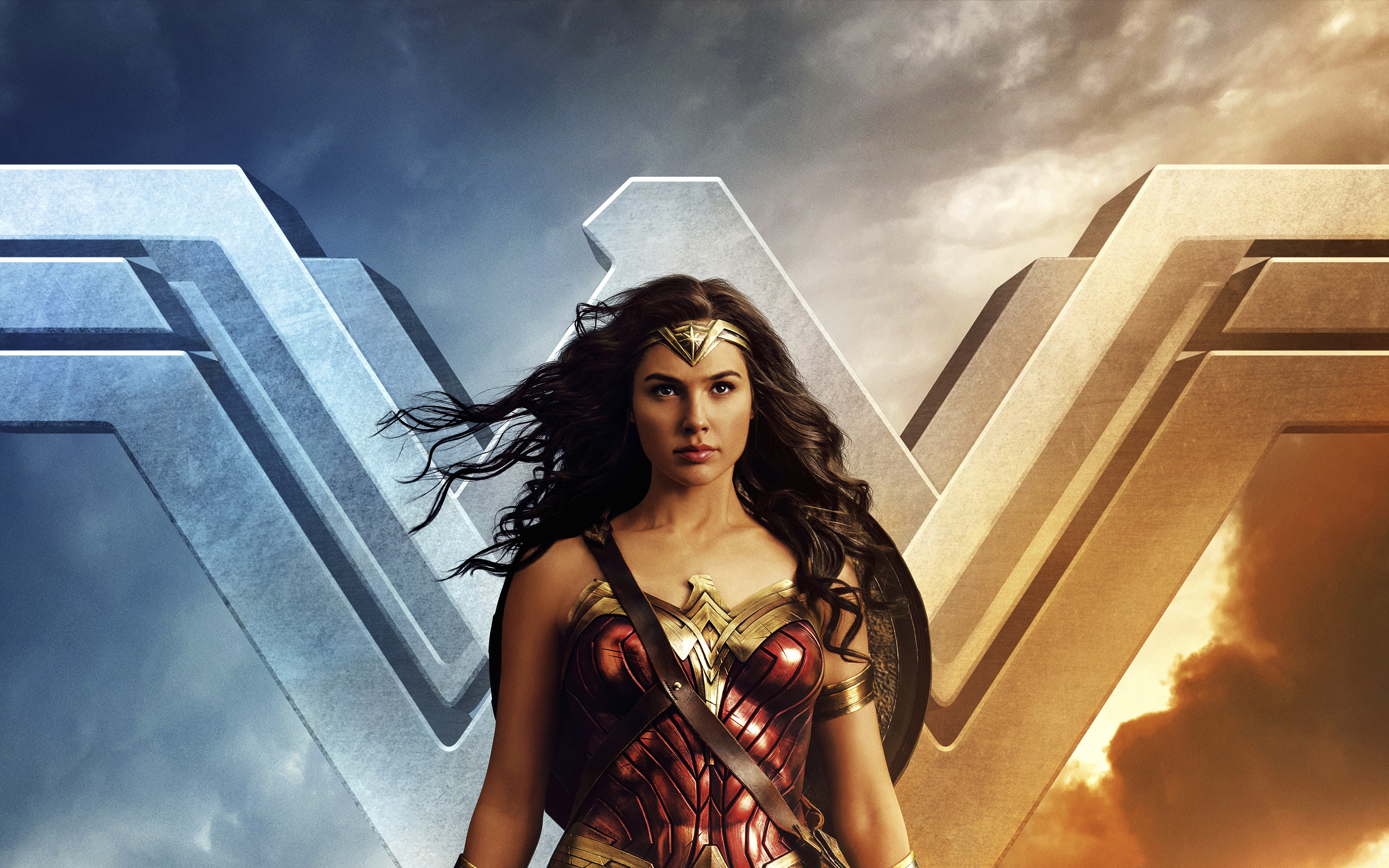 Full Gal Gadot Wonder Woman - HD Wallpaper 